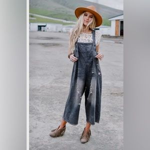 NWT Easel overalls
